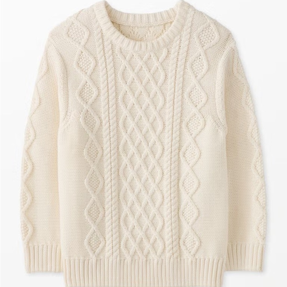 Hanna Andersson Cable Knit Sweater